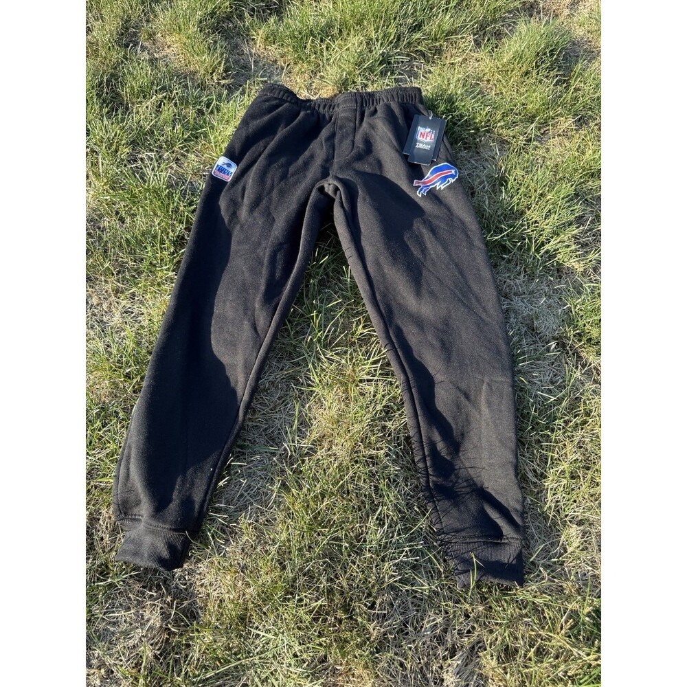 Buffalo Bills NFL Jersey Sweatpants Black YOUTH KIDS BOYS‎ Large 14-16 NWT $60